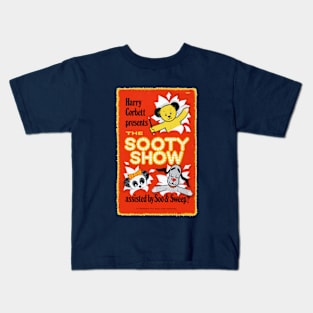 Sooty Show Retro Poster Kids T-Shirt